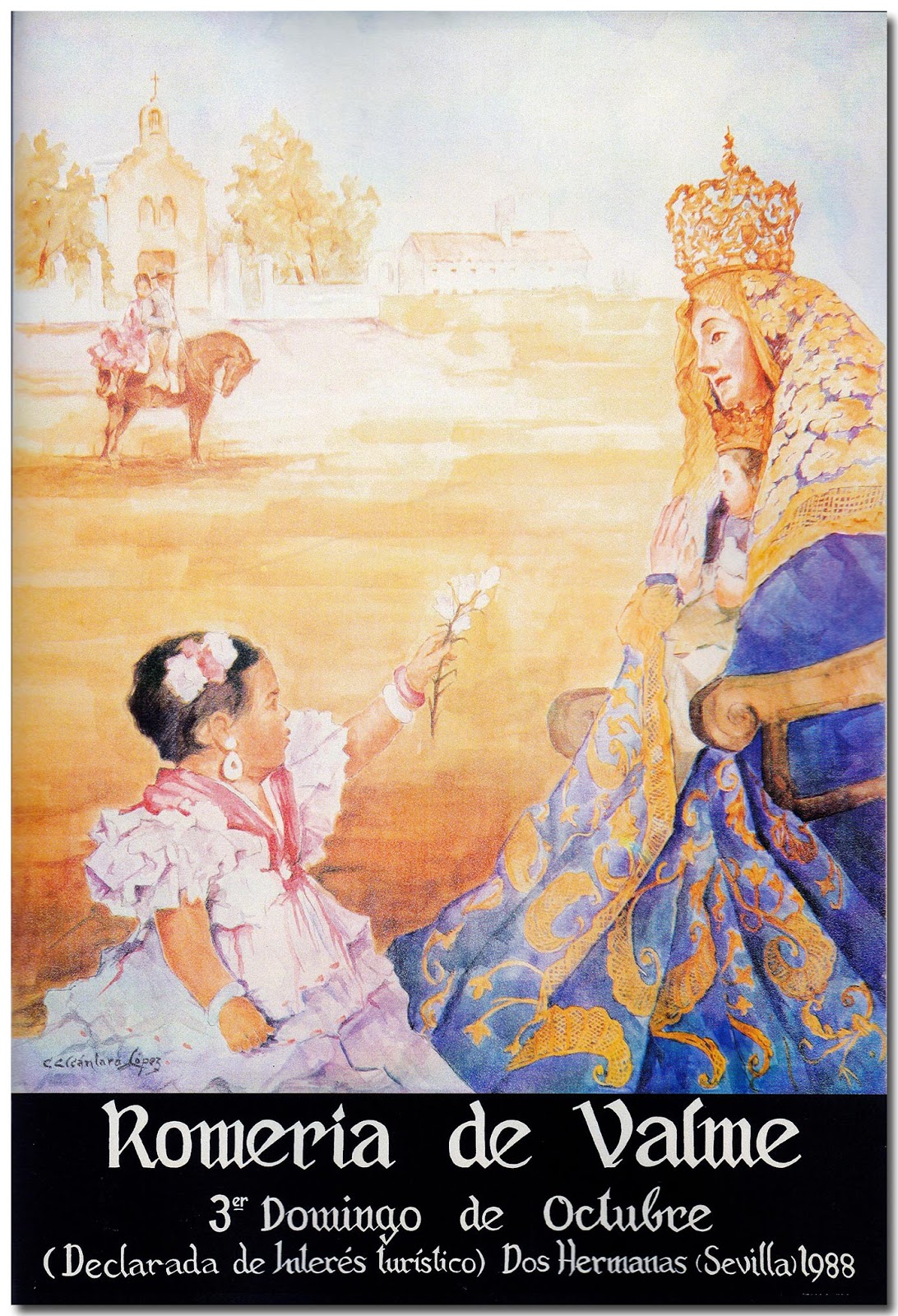 Romería en honor de Nuestra Señora de Valme  